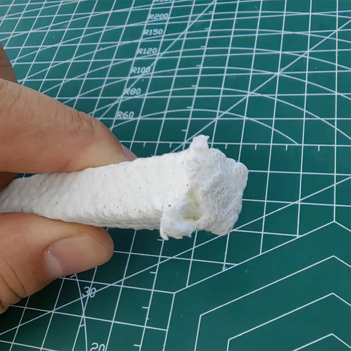 cuộn dây tết chèn sợi acrylic tẩm ptfe